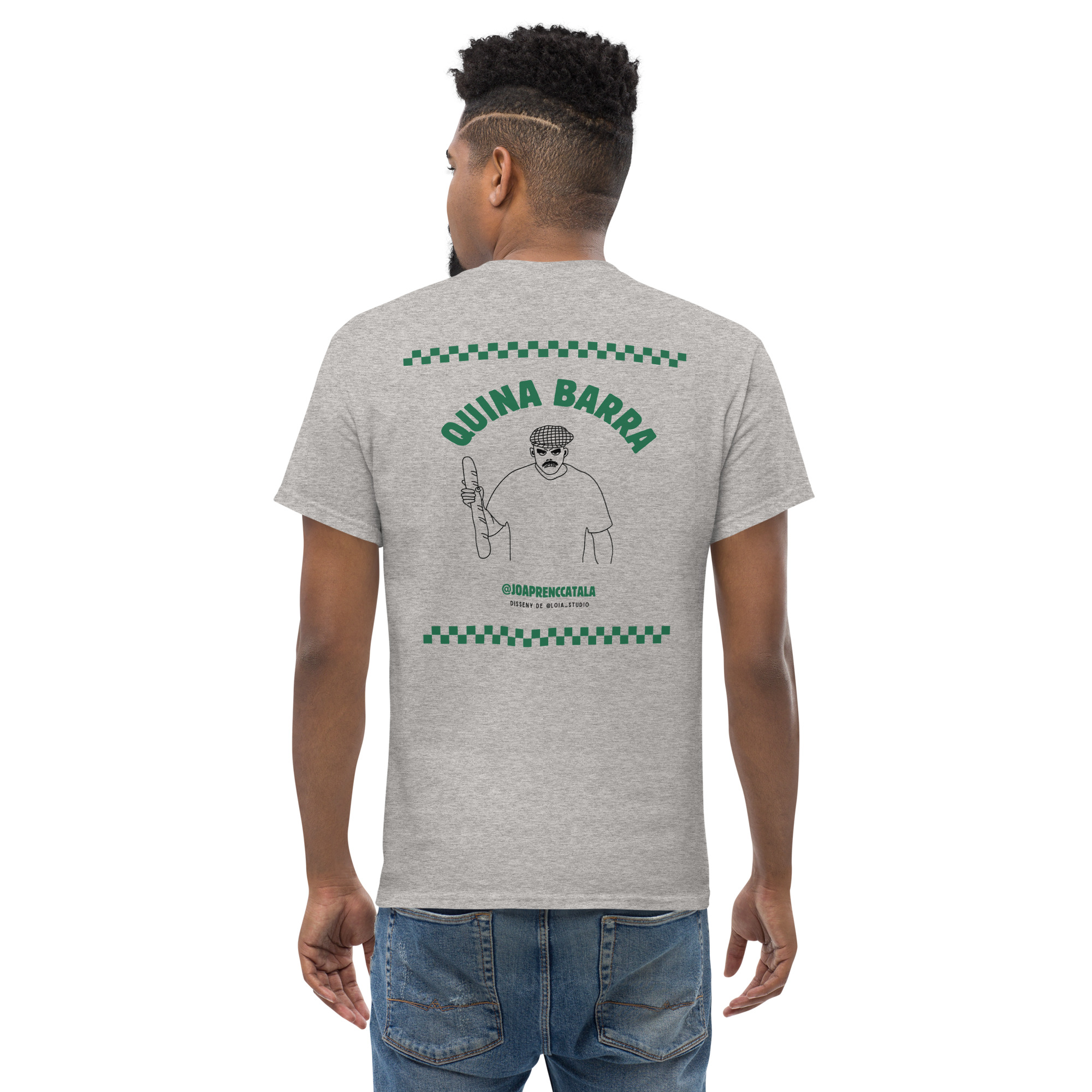 Quina barra (samarreta unisex) - Imatge 3