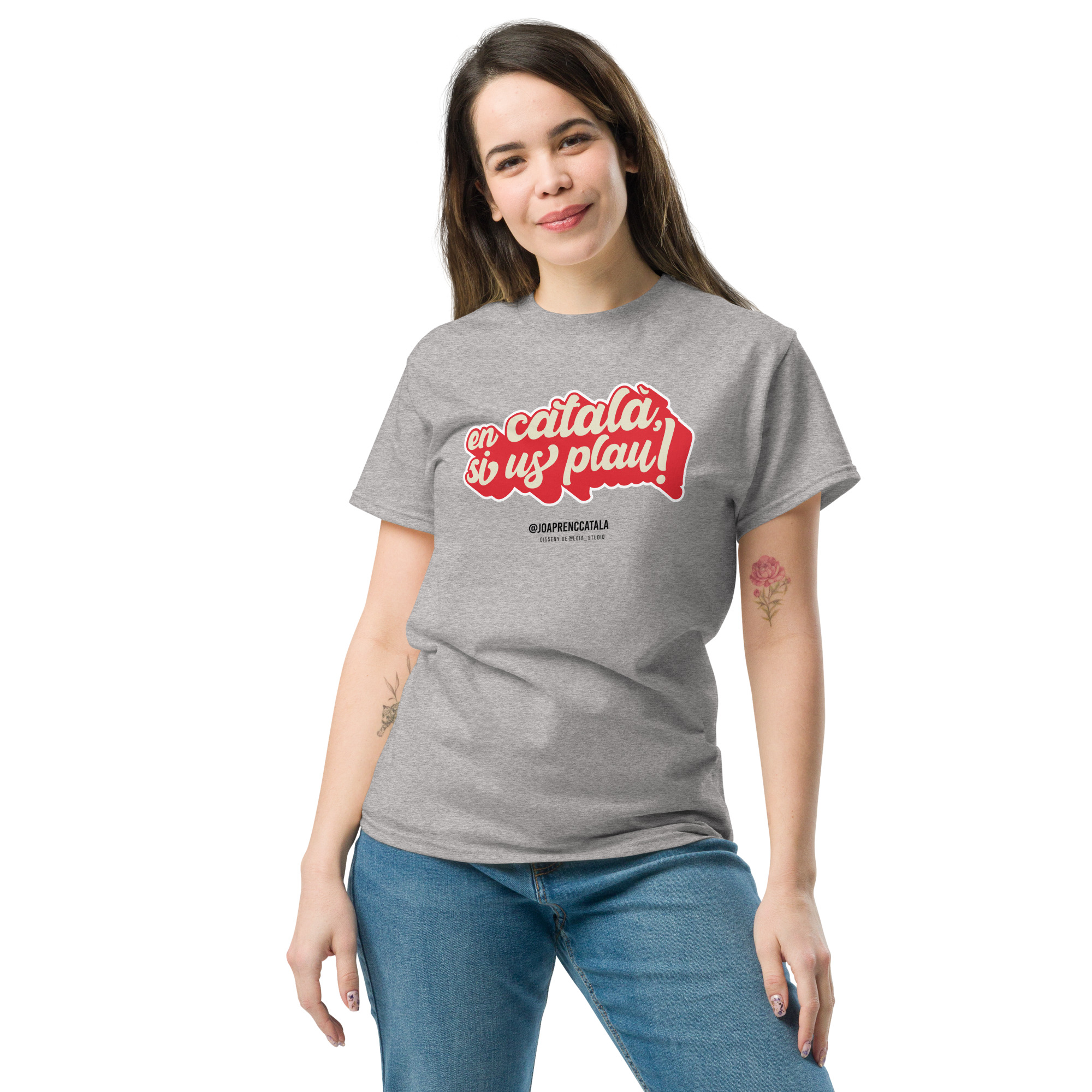 En català si us plau (samarreta unisex) - Imatge 2