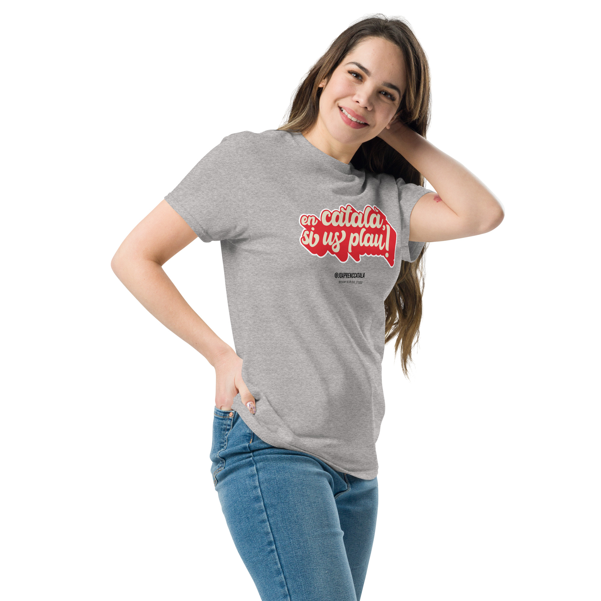 En català si us plau (samarreta unisex) - Imatge 4