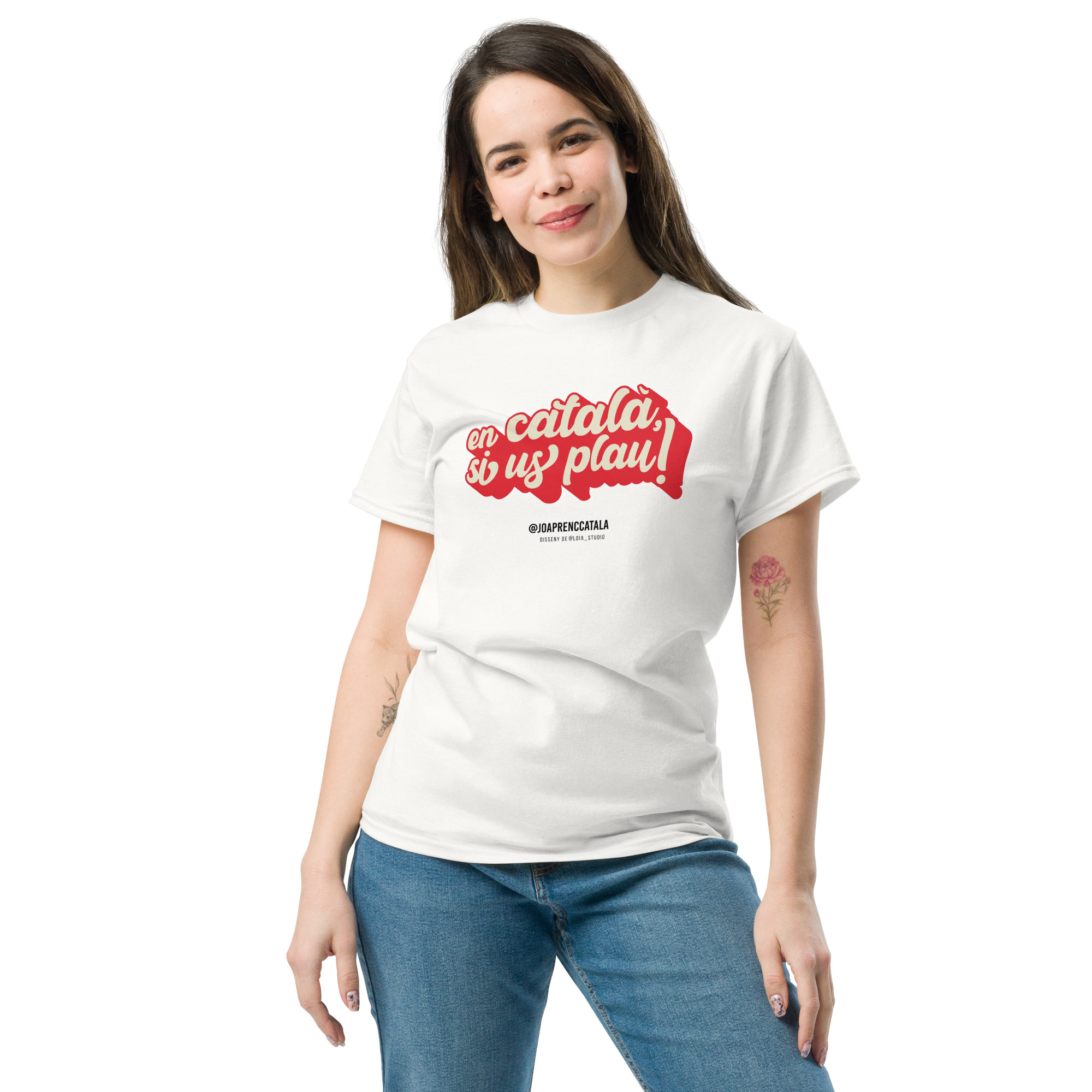 En català si us plau (samarreta unisex)