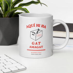 Aquí hi ha gat amagat (tassa)