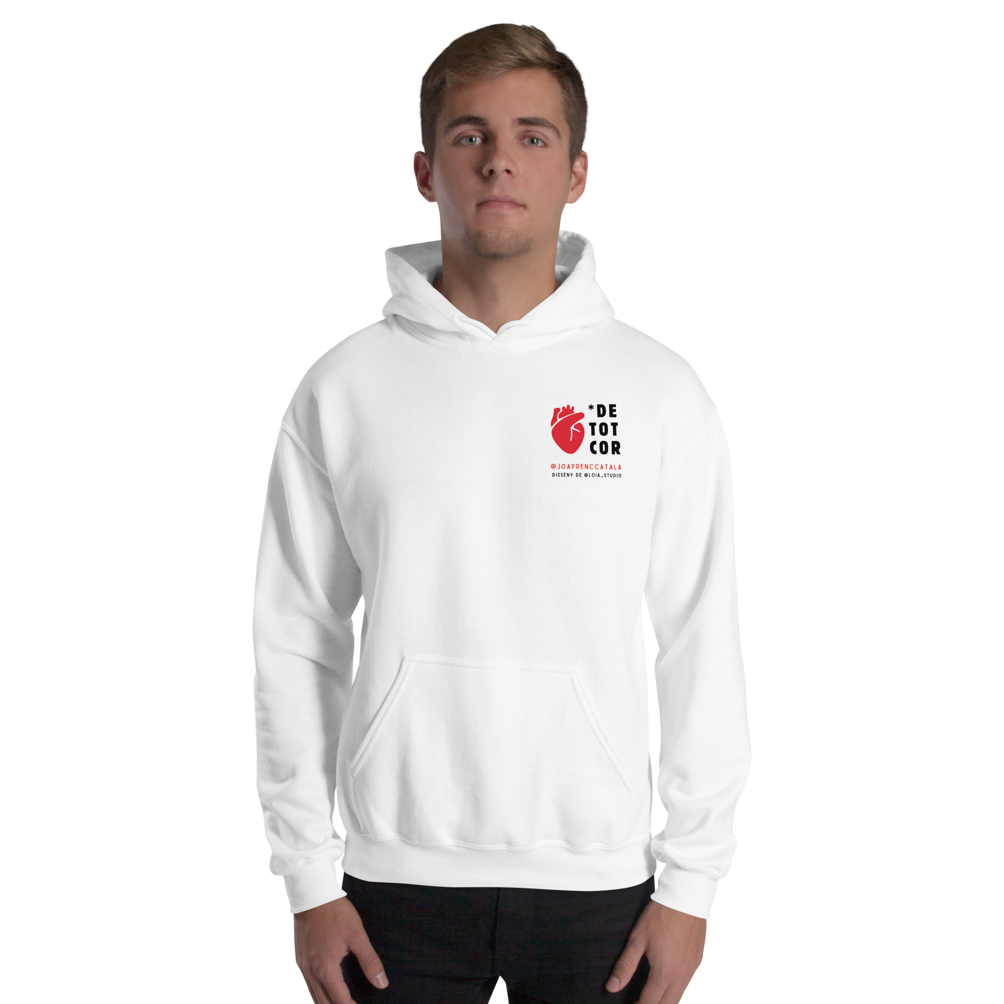 T'estimo (dessuadora unisex) - Imatge 3