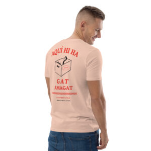 Aquí hi ha gat amagat (samarreta unisex eco)